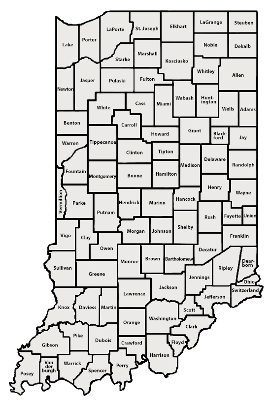 Indiana Map